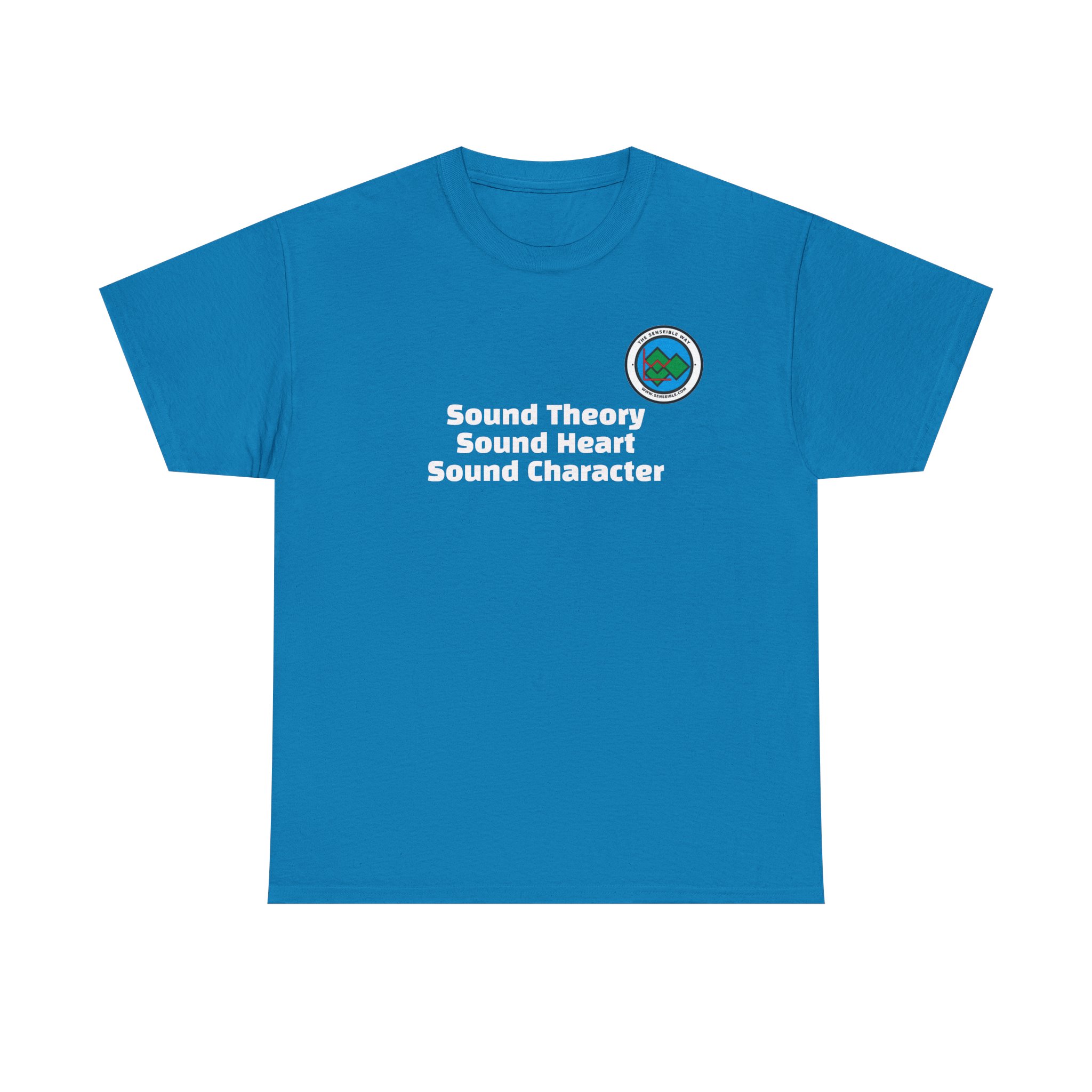Senseible Sound Heart — Outdoor Adventure Graphic T‑Shirt