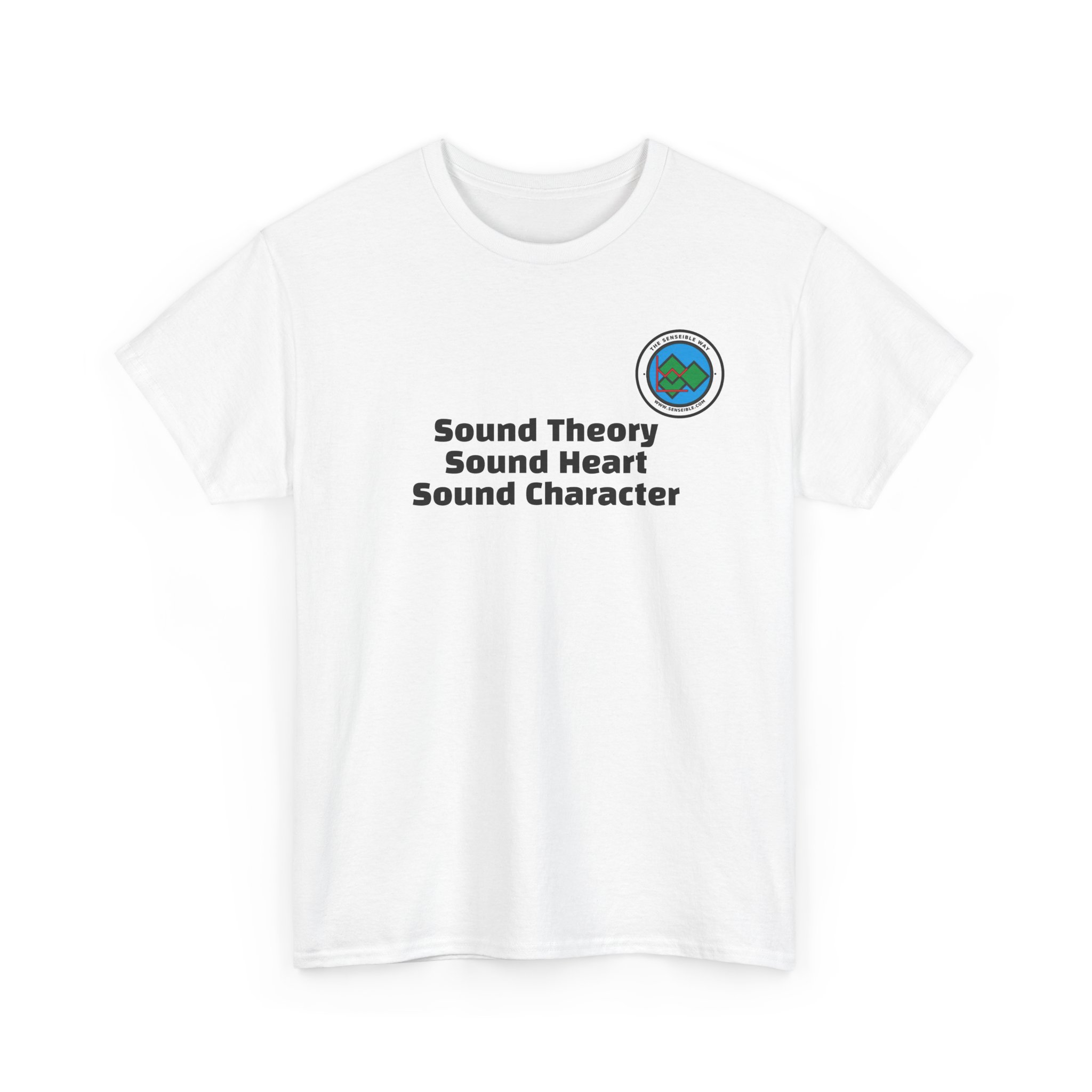 Senseible Sound Heart — Outdoor Adventure Graphic T‑Shirt - Image 6
