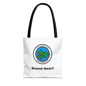 Sound Heart Tote Bag — Senseible Way Canvas Shopping Bag