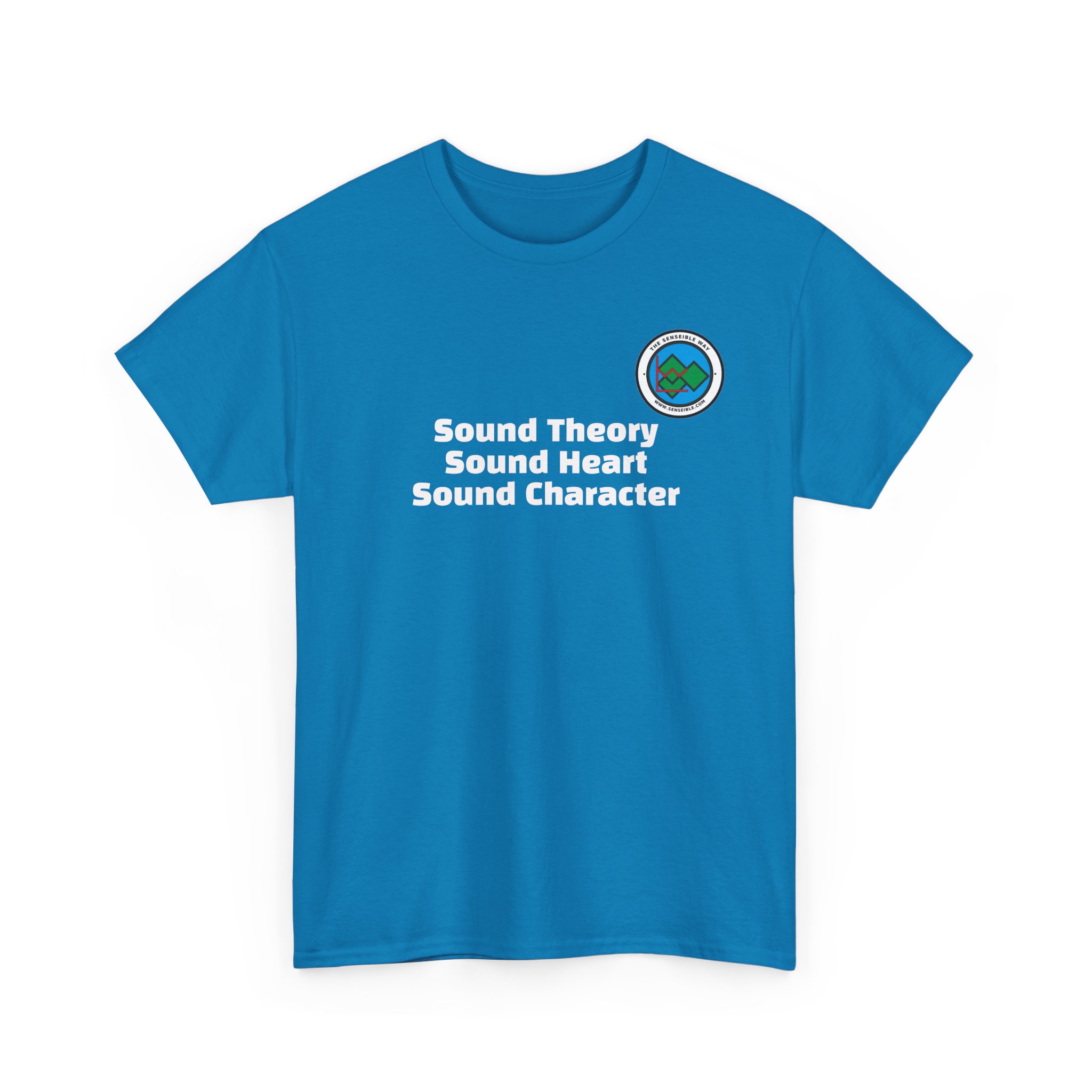 Senseible Sound Heart — Outdoor Adventure Graphic T‑Shirt - Image 3