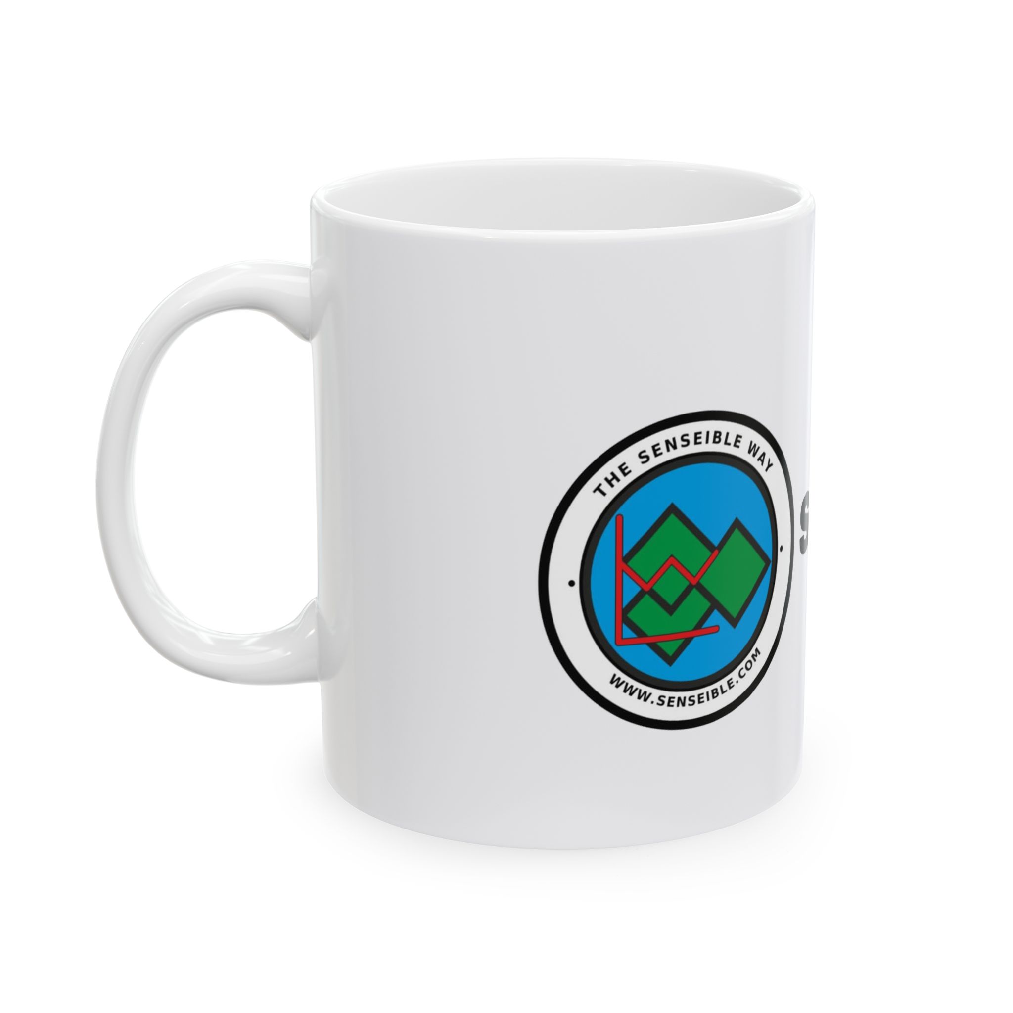 Ceramic Mug - 'The Senseible Way' Coffee Cup (11oz & 15oz) - Image 3